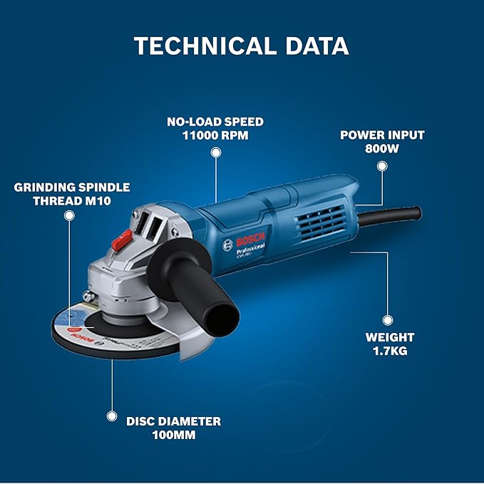 BOSCH GWS 800 Professional