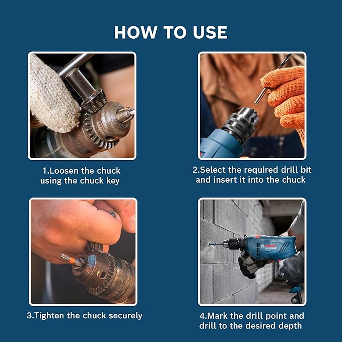 BOSCH GSB 600 (100 Pcs Kit) Professional