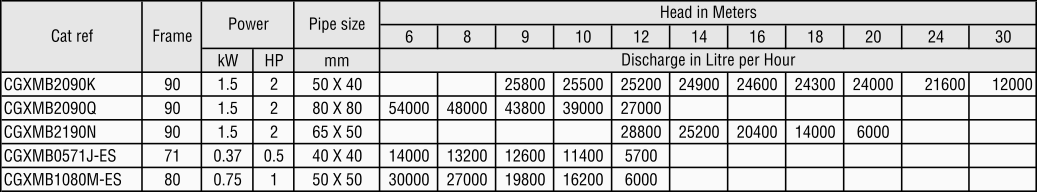 CGXMB® - Centrifugal Monoset Pump